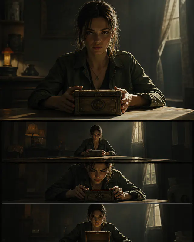 Shot-order pacing storyboard board — Storyboard Continuity
